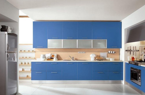 藍(lán)色櫥柜效果圖